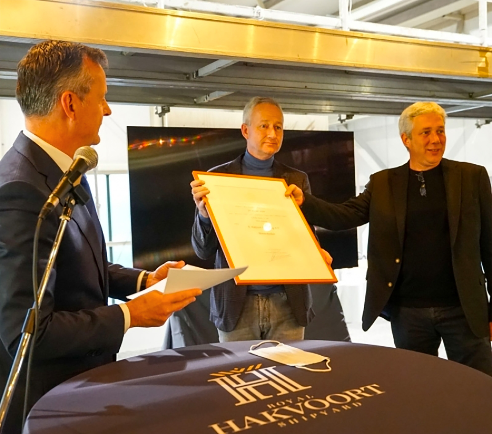 Hakvoort Shipyard receives Royal Designation - Hakvoort Shipyard